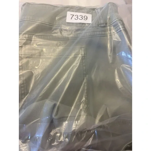 Spanx 5" Stretch Twill Shorts olive Size XL 20318 - Picture 9 of 9